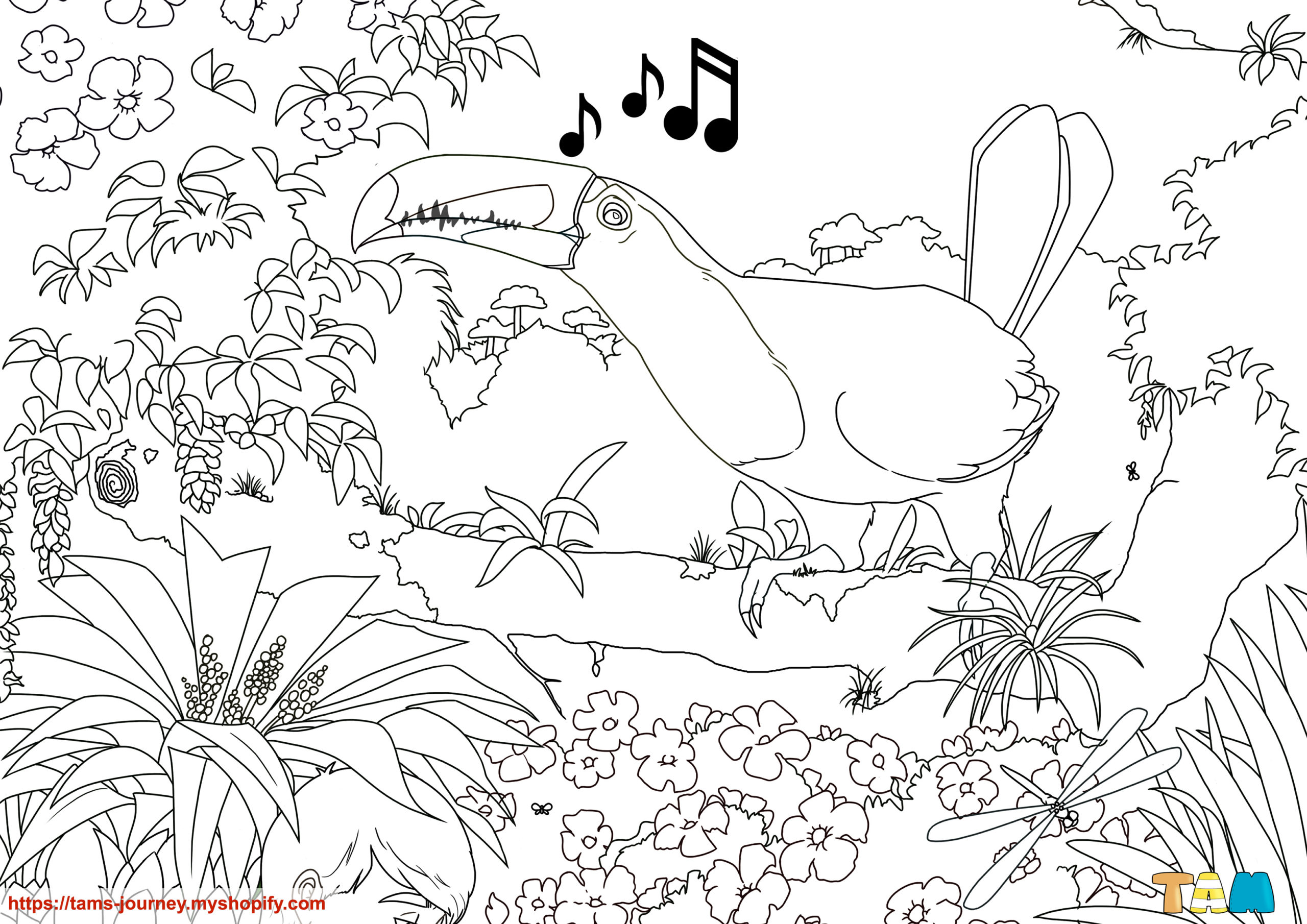 birds-and-flowers-coloring-pages-at-getcolorings-free-printable